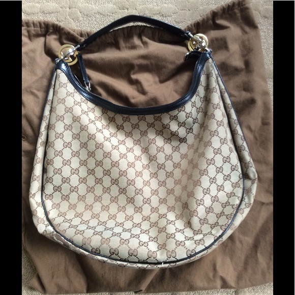💯Authentic Gucci 'GG Twins' LARGE hobo - Picture 7 of 7